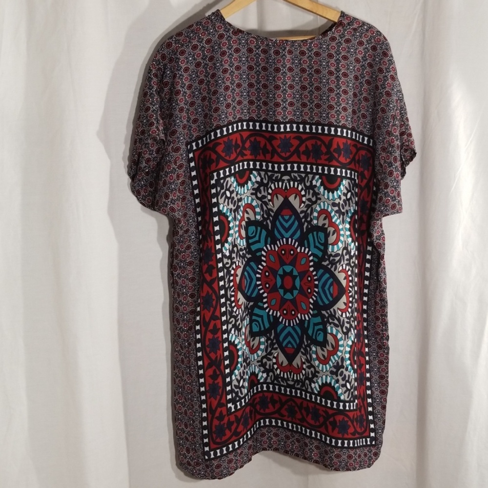 Azbro Large patterned tunic - Picture 2 of 4